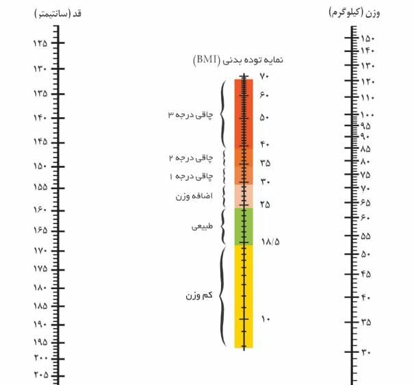 شاخص توده بدنی و افزایش وزن باردرای